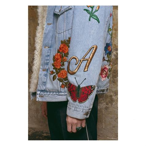 GUCCI DENIM JACKET DIY 